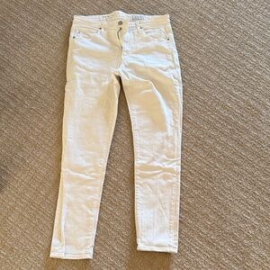 AG Adriano Goldschmied White Prima Ankle Cigarette LegJeans